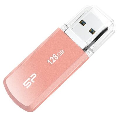 Silicon Power Helios - 202 128GB Data transfers up to 5 Gbps, Aluminum casing, Rose Gold SP128GBUF3202V1P