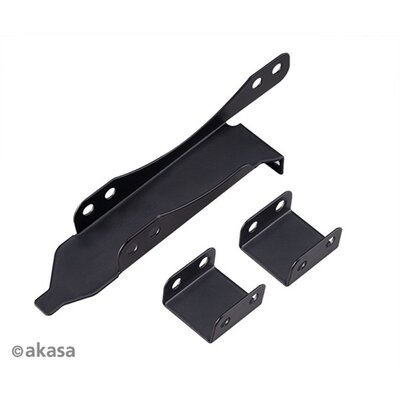 Akasa PCI Slot Bracket for Mounting One/Two 120mm Fans - AK-MX304-12BK