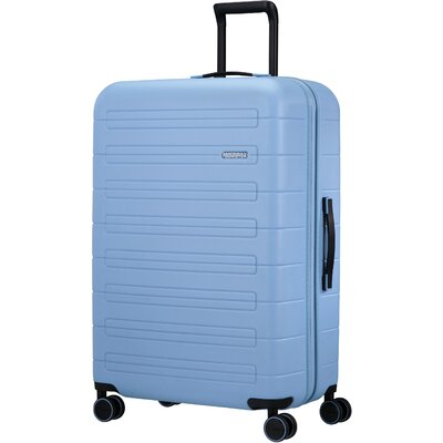 American Tourister NOVASTREAM Spinner 77/28 Tsa Exp Négykerekű bőrönd kék