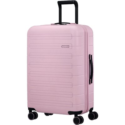 American Tourister NOVASTREAM Spinner 67/24 Tsa Exp Négykerekű bőrönd rózsaszín
