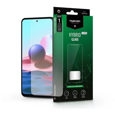 MSP LA-2114 Redmi Note 10/10S Hybrid Glass Lite rugalmas üveg kijelzővédő fólia