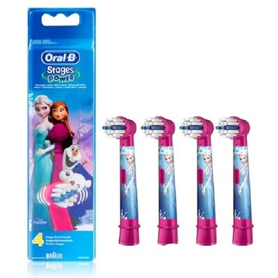 Oral-B Kids Jégvarázs 2 4 db-os fogkefefej szett