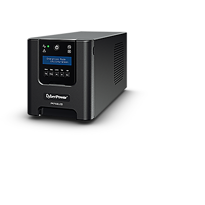 CYBERPOWER UPS PR750ELCD (6xIEC320) 750VA 675W 230V szünetmentes tápegység + USB LINE-INTERACTIVE