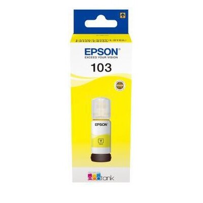 EPSON Tintapatron 103 EcoTank Yellow ink bottle