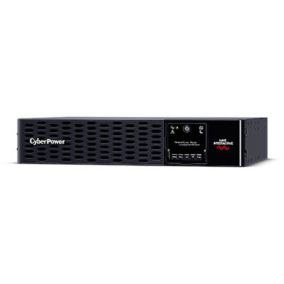 CYBERPOWER UPS PR1500ERT2U (10xIEC C13) 1500VA 1500W 230V RACK szünetmentes tápegység + USB LINE-INTERACTIVE