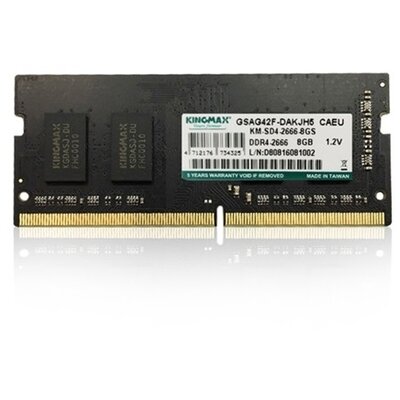 KINGMAX NB Memória DDR4 8GB 2666MHz, 1.2V, CL19