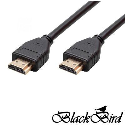 BLACKBIRD Kábel HDMI male/male összekötő 4K, 0.5m