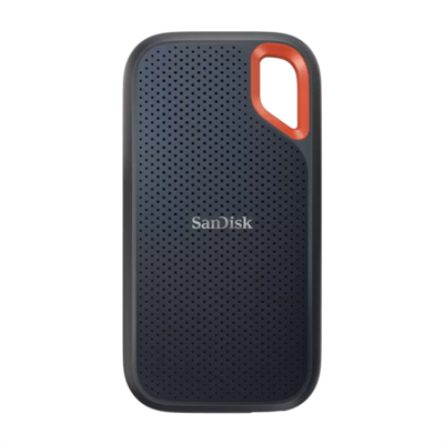 SANDISK 186534 (SDSSDE61-2T00-G25), EXTREME SSD PORTABLE, 2TB, 1050MB/s, USB 3.2 GEN, NVMe™