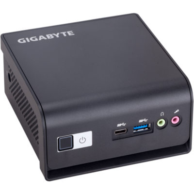 GIGABYTE PC BRIX, Intel Pentium N6005 3.3 GHz, HDMI, MiniDisplayport, LAN, WIFI, Bluetooth, 2,5" HDD hely, 4xUSB 3.1