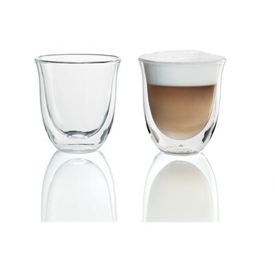 DeLonghi DLSC311 cappuccino pohárszett, 2 db, duplafalu, hőálló, max 300°C