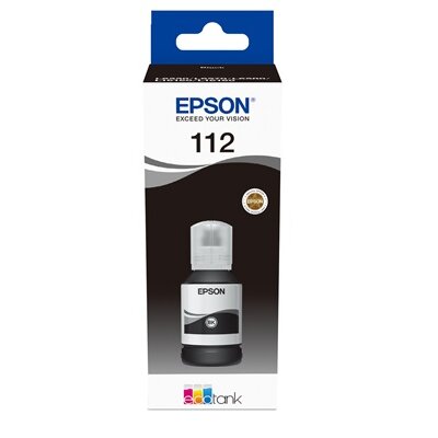 EPSON Tintapatron 112 EcoTank Pigment Black ink bottle