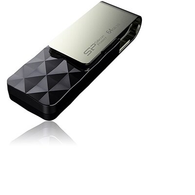 Pendrive 64GB Silicon Power Blaze B30 Black USB3.0