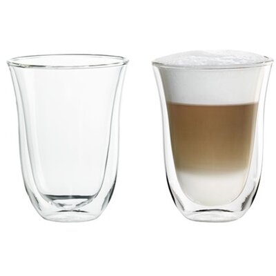 DeLonghi latte macchiato üvegpohár, 2 db