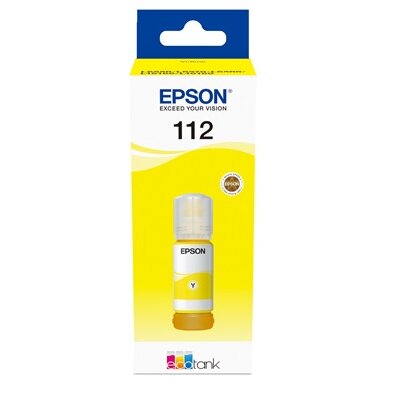 EPSON Tintapatron 112 EcoTank Pigment Yellow ink bottle