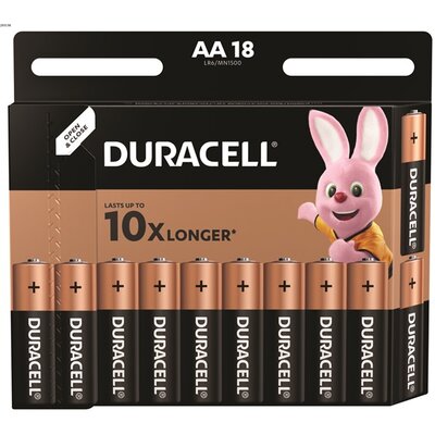 Duracell BSC 18 db AA elem-DL