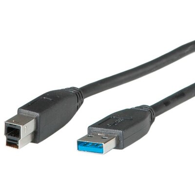 ROLINE kábel USB 3.0 A-B Összekötő 1.8m