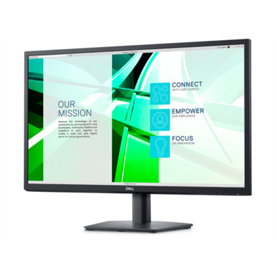 DELL LCD Monitor 27" E2723HN FHD 1920×1080, 16:9, IPS, 1000:1, 300cd, 8ms, HDMI, VGA, fekete