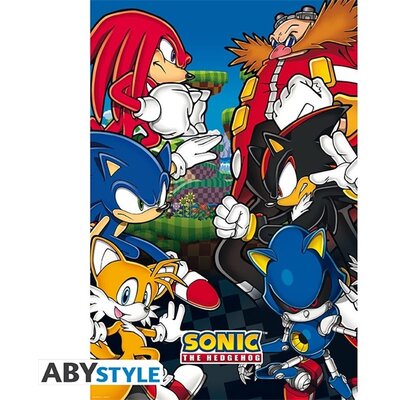 Sonic the Hedgehog "Group" 91,5x61 cm poszter