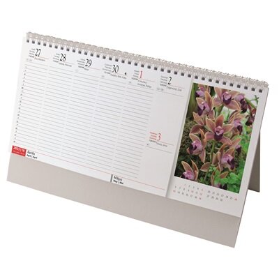 Realsystem 2023-as Virágok 7981-99 képes álló asztali naptár