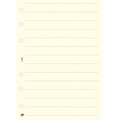 Kalendart L320 telefon bianco lap gyűrűs betétlap