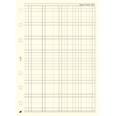 Kalendart Saturnus L327 négyzethálós lap gyűrűs naptár kiegészítő