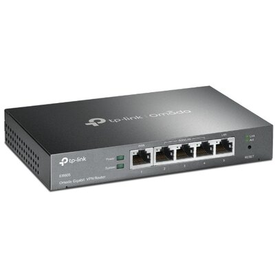 TP-LINK Vezetékes VPN Router 1xWAN(1000Mbps) + 4xLAN(1000Mbps), ER605