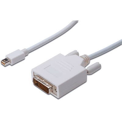 Assmann DisplayPort adapter cable, mini DP - DVI(24+1)