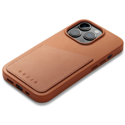 Telco Accessories NJORD GENUINE LEATHER CASE IPHONE 14 PLUS BROWN
