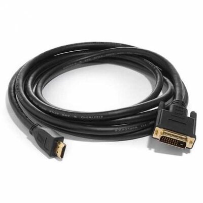 Sbox SX-532864 HDMI 1.4-DVI (24+1) kábel M/M - 2m - fekete