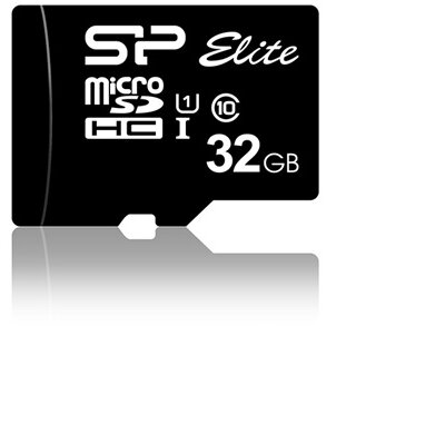 Silicon Power MicroSD kártya - 32GB microSDHC Elite UHS-1 + adapter