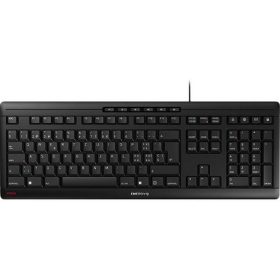 Cherry CHERRY STREAM KEYBOARD SWISS BLACK