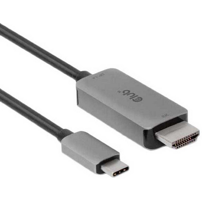 Club3D USB Gen2 Type C to HDMI 4K120Hz 8K60Hz HDR10 with DSC1.2 Active Cable M/M