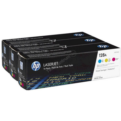 HP CF371AM (128A) 3-pack Color toner