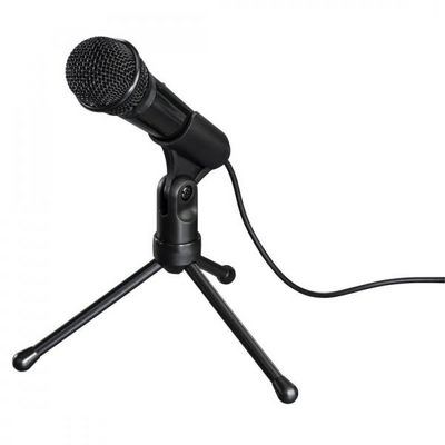 Hama MIC-P35 Allround Microphone for PC and Notebook Black