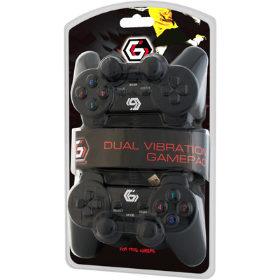 Gembird JPD-UDV2-01 USB Gamepad Black