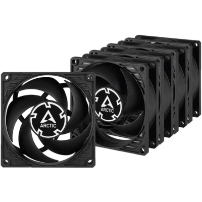 Arctic P8 PWM PST Value Pack (Black/Black)