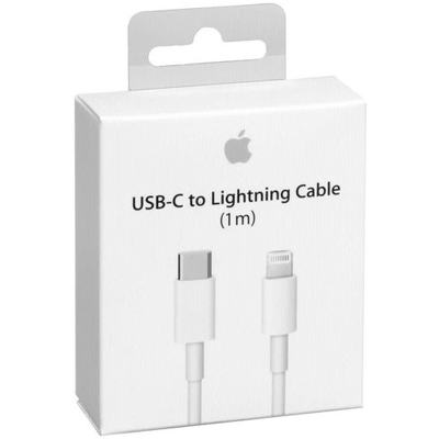 Apple Lightning to USB-C Cable 1m White