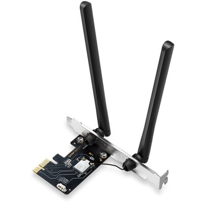 MERCUSYS Wireless Adapter PCI-Express Dual Band AXE5400 Wifi 6E Bluetooth, MA86XE