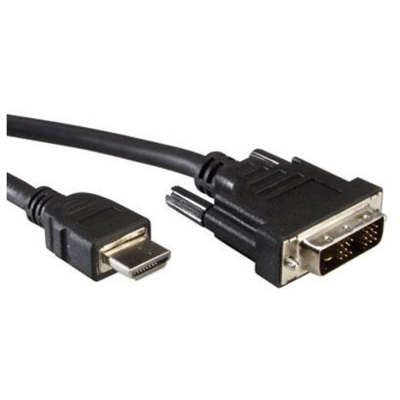 Noname Jelkábel DVI-D (Single Link) - HDMI 2m Black