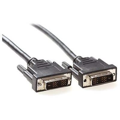 Ewent DVI-D Single Link M/M 2m Black