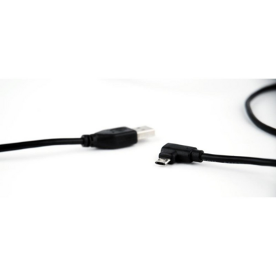 Gembird Double-sided right angle microUSB 1,8m blister cable Black