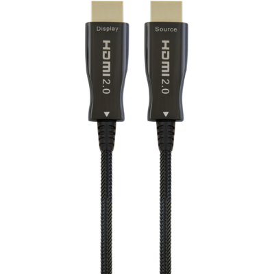 Gembird CCBP-HDMI-AOC-80M Active Optical (AOC) High speed HDMI with Ethernet Premium Series cable 80m Black