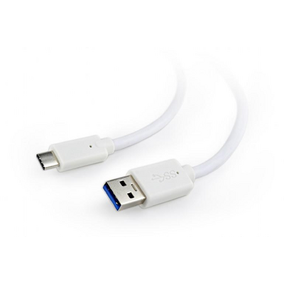 Gembird CCP-USB3-AMCM-W-0.1M USB3.0 AM to Type-C cable 0,1m