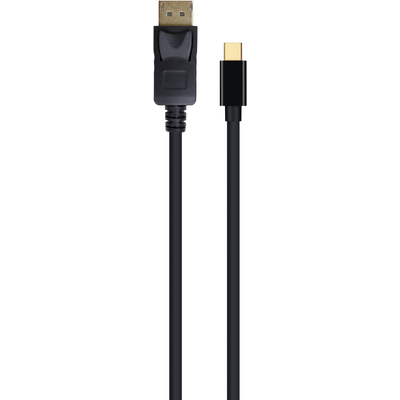 Gembird MiniDisplayPort to DisplayPort digital interface cable 1,8m Black