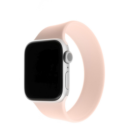 FIXED szilikon szíj Apple Watch 38/40mm, S méret, rózsaszín