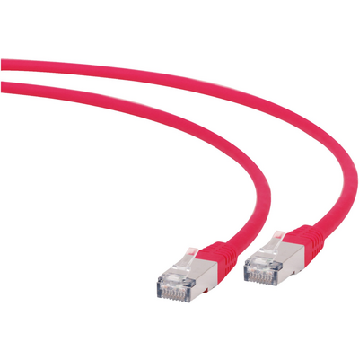 Gembird CAT6A S-FTP Patch Cable 0,5m Red