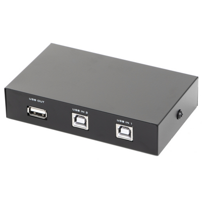 Gembird 2-port manual USB Switch