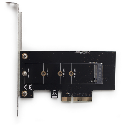 Gembird PEX-M2-01 M.2 SSD adapter PCI-Express add-on card, with extra low-profile bracket