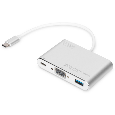 Digitus DA-70839 USB Type-C VGA Multiport Adapter 3-Port