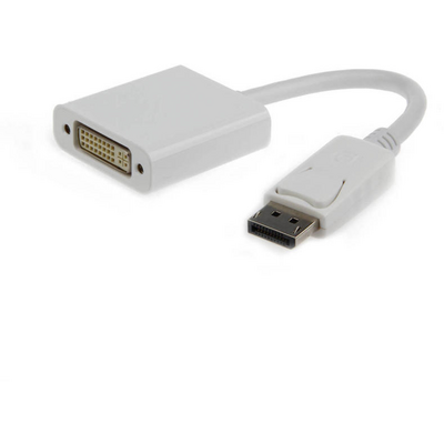 Gembird A-DPM-DVIF-002-W DisplayPort to DVI adapter cable White